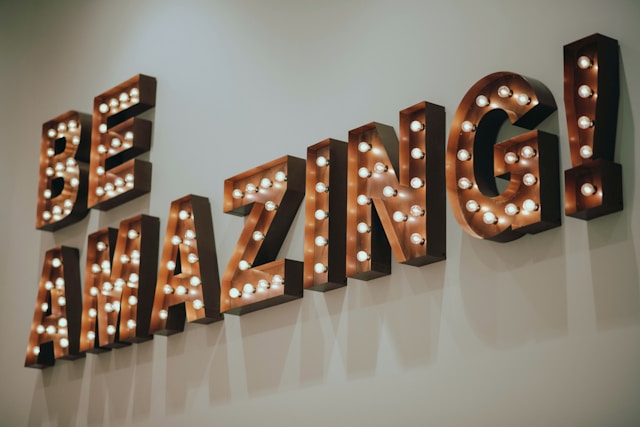 LED 3D Signage for Retail Stores in Singapore